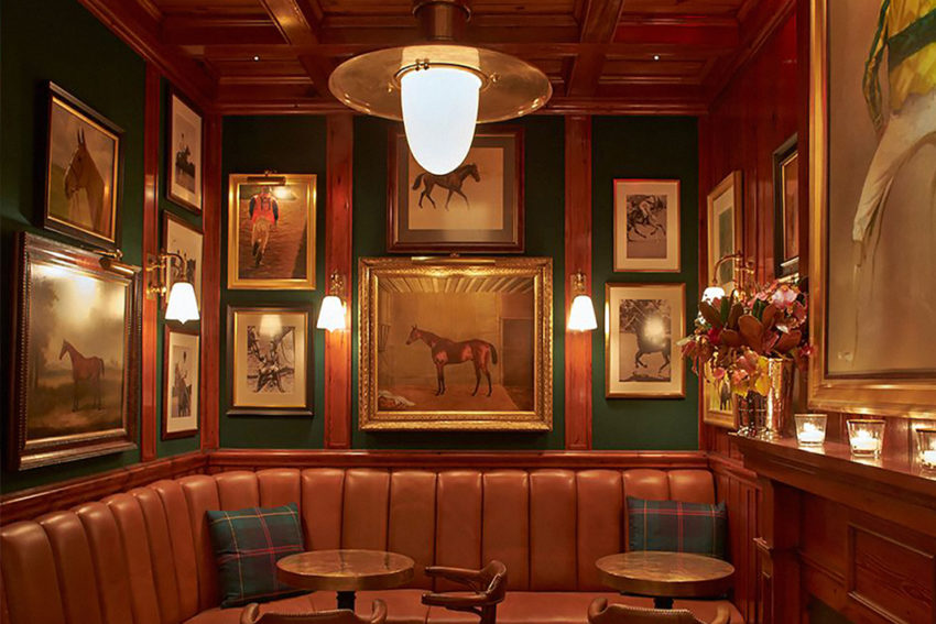 interior shot of the polo bar in 711