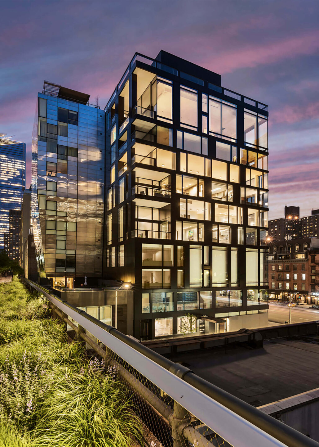 the getty building rendering on the highline