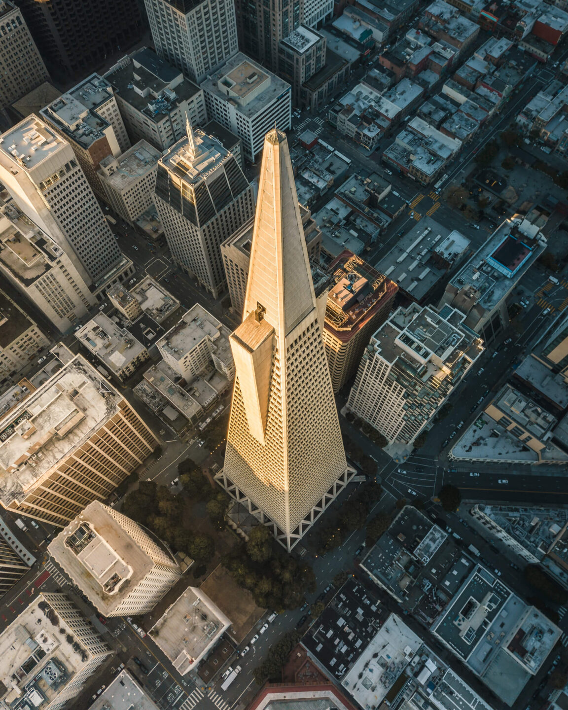 top of the transamerica tower